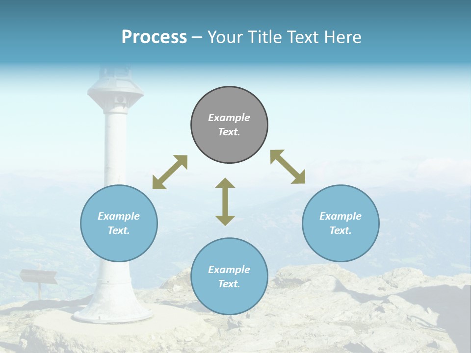 Sea Pensioner Sand PowerPoint Template
