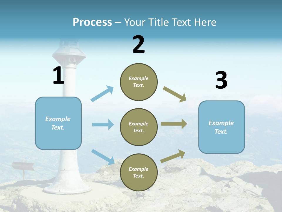 Sea Pensioner Sand PowerPoint Template