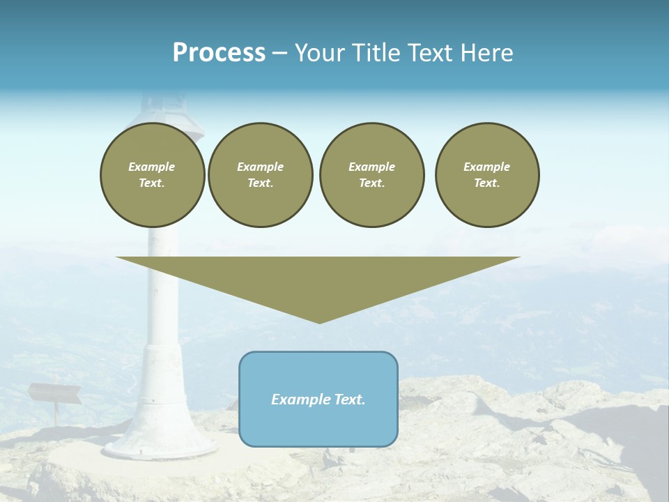 Sea Pensioner Sand PowerPoint Template