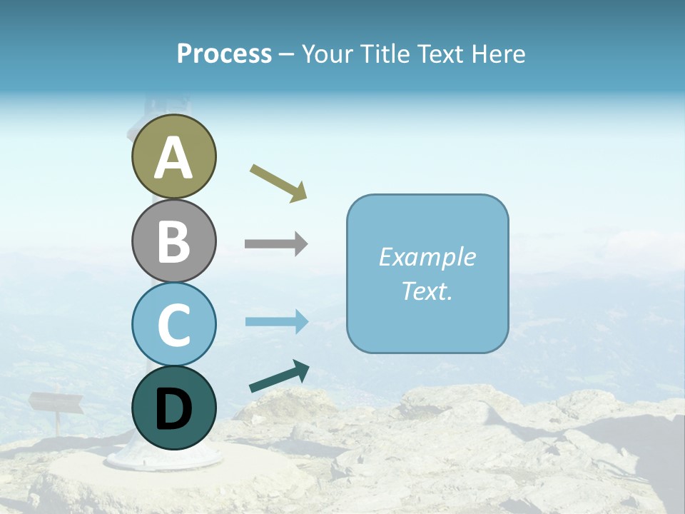 Sea Pensioner Sand PowerPoint Template