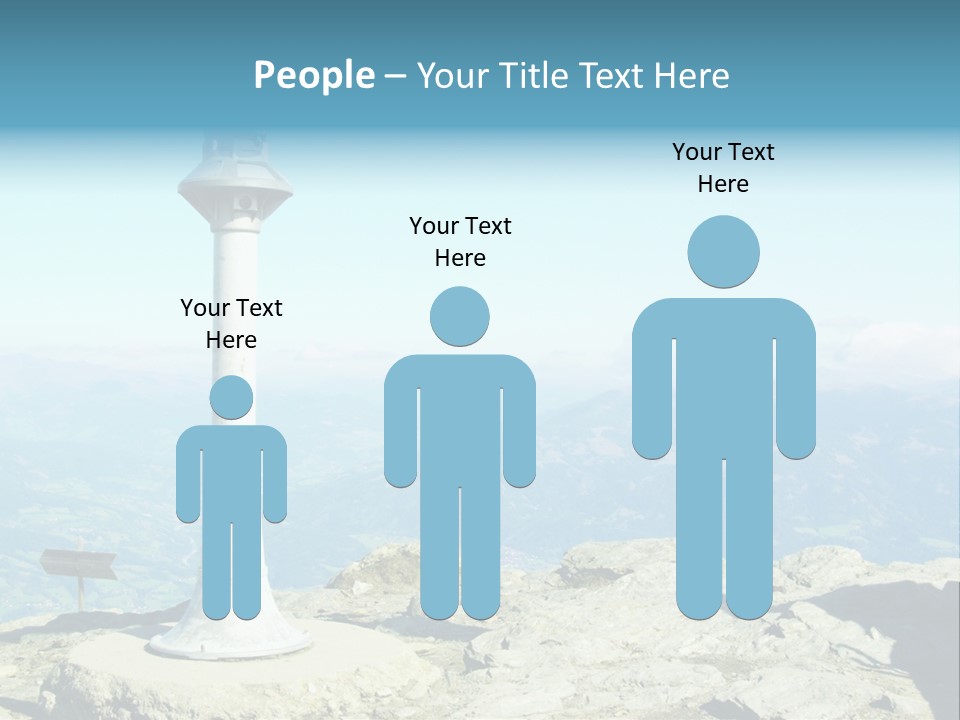 Sea Pensioner Sand PowerPoint Template