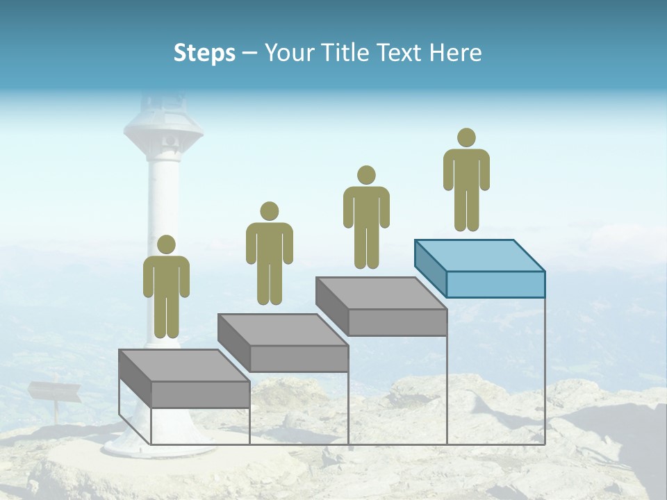 Sea Pensioner Sand PowerPoint Template