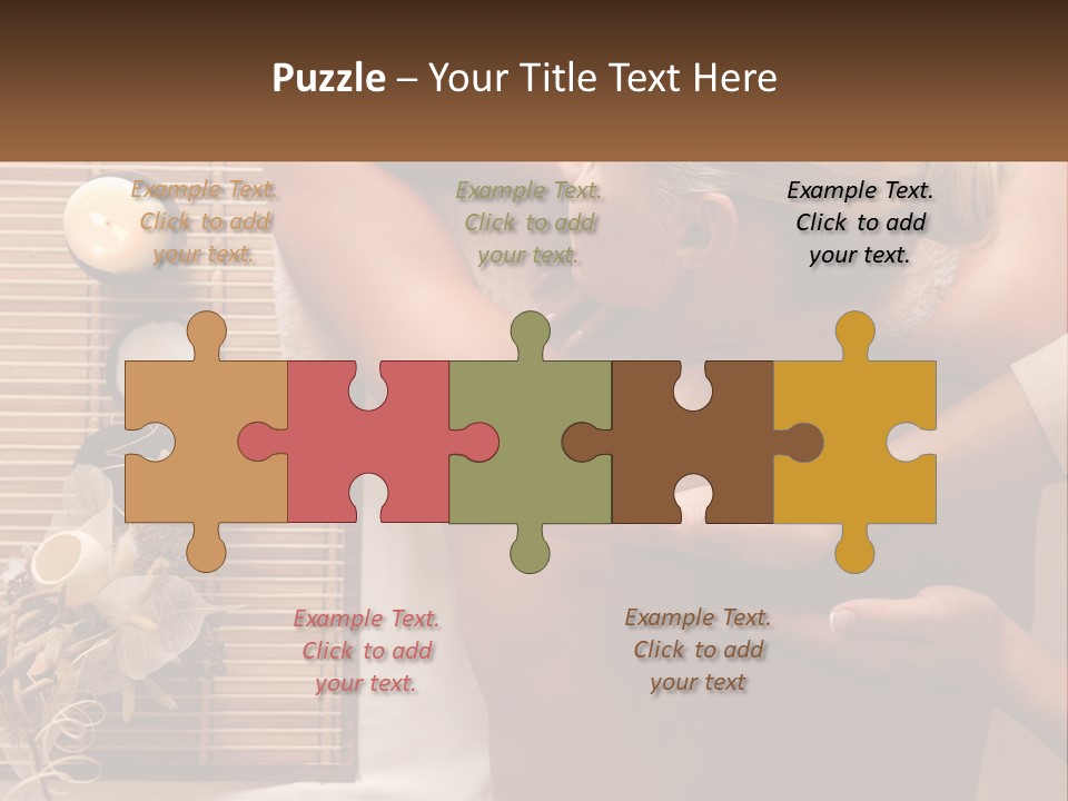 Peaceful Coastal Elderly PowerPoint Template