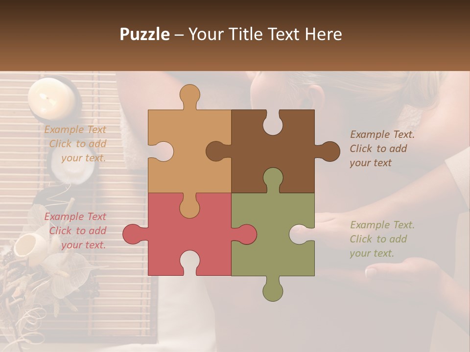 Peaceful Coastal Elderly PowerPoint Template