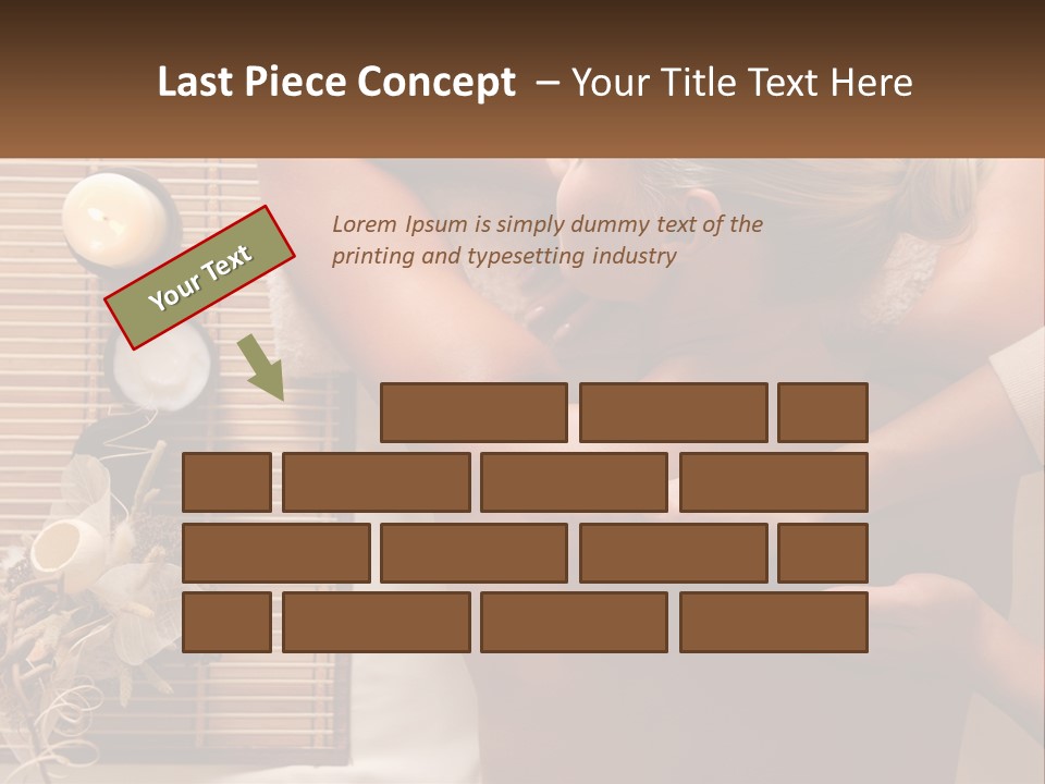 Peaceful Coastal Elderly PowerPoint Template