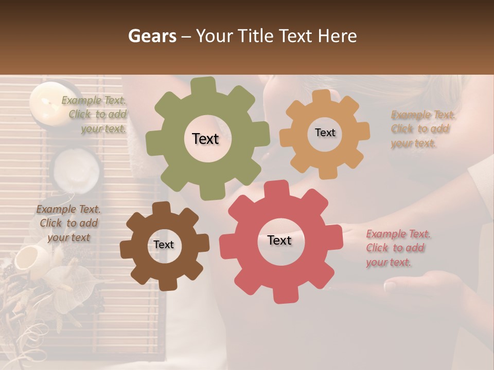 Peaceful Coastal Elderly PowerPoint Template