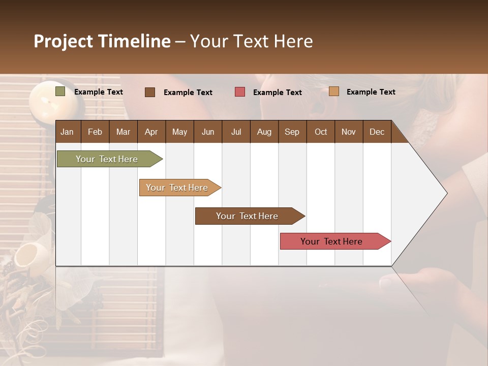 Peaceful Coastal Elderly PowerPoint Template