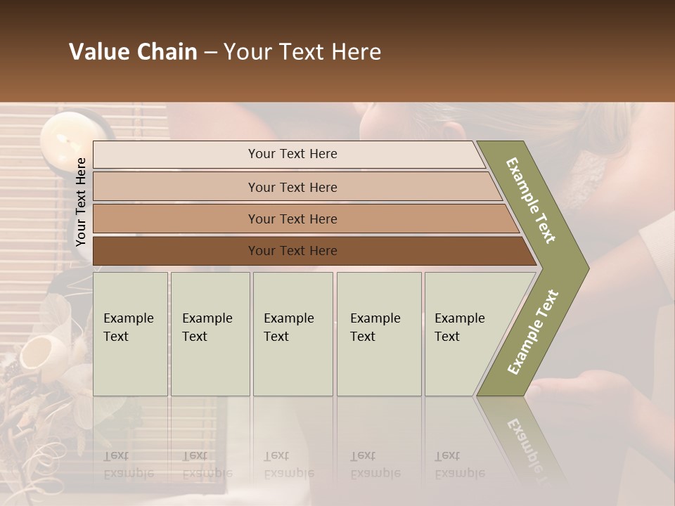 Peaceful Coastal Elderly PowerPoint Template