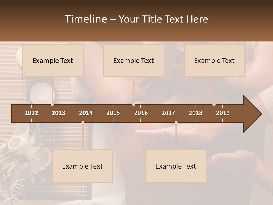 Peaceful Coastal Elderly PowerPoint Template