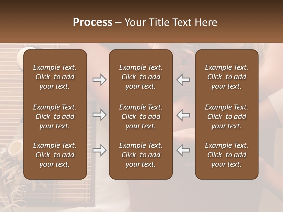 Peaceful Coastal Elderly PowerPoint Template