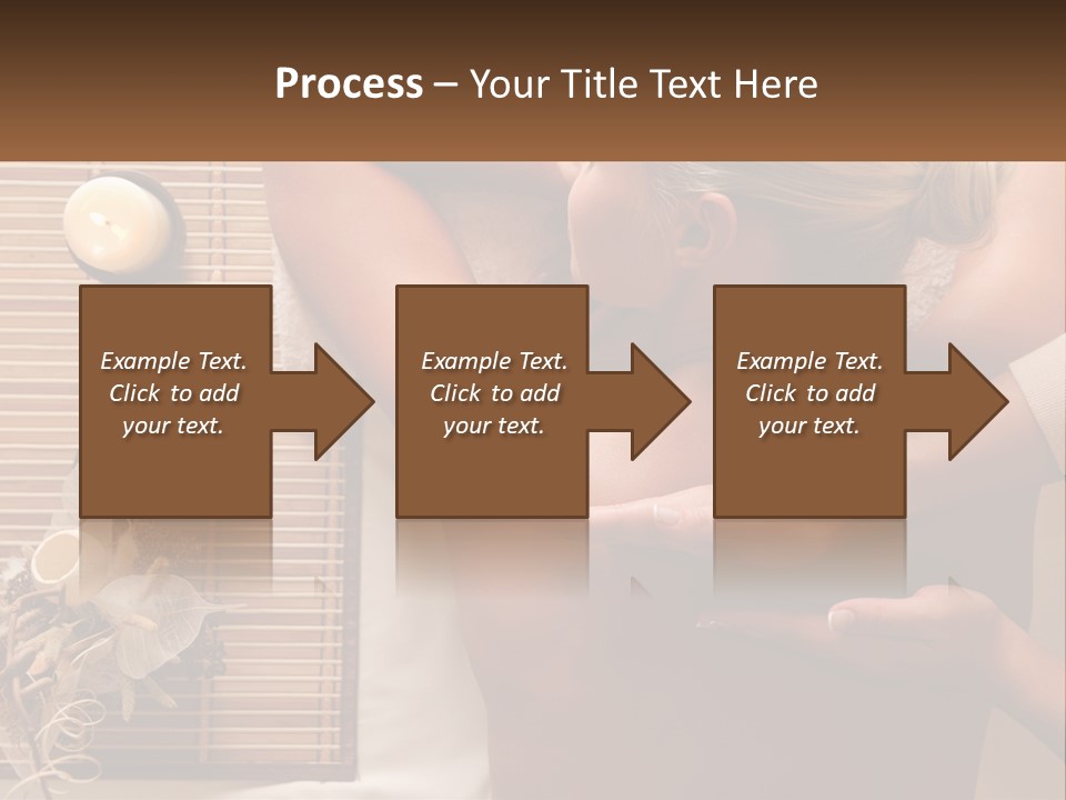 Peaceful Coastal Elderly PowerPoint Template