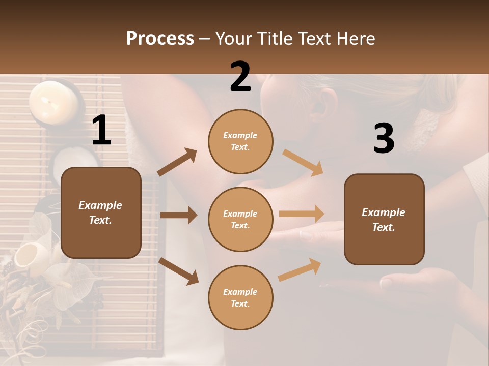 Peaceful Coastal Elderly PowerPoint Template