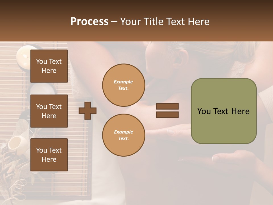 Peaceful Coastal Elderly PowerPoint Template