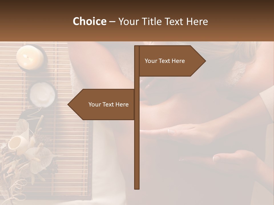 Peaceful Coastal Elderly PowerPoint Template