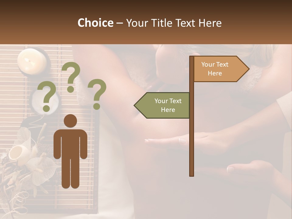 Peaceful Coastal Elderly PowerPoint Template