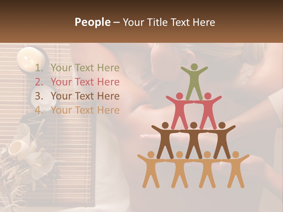 Peaceful Coastal Elderly PowerPoint Template