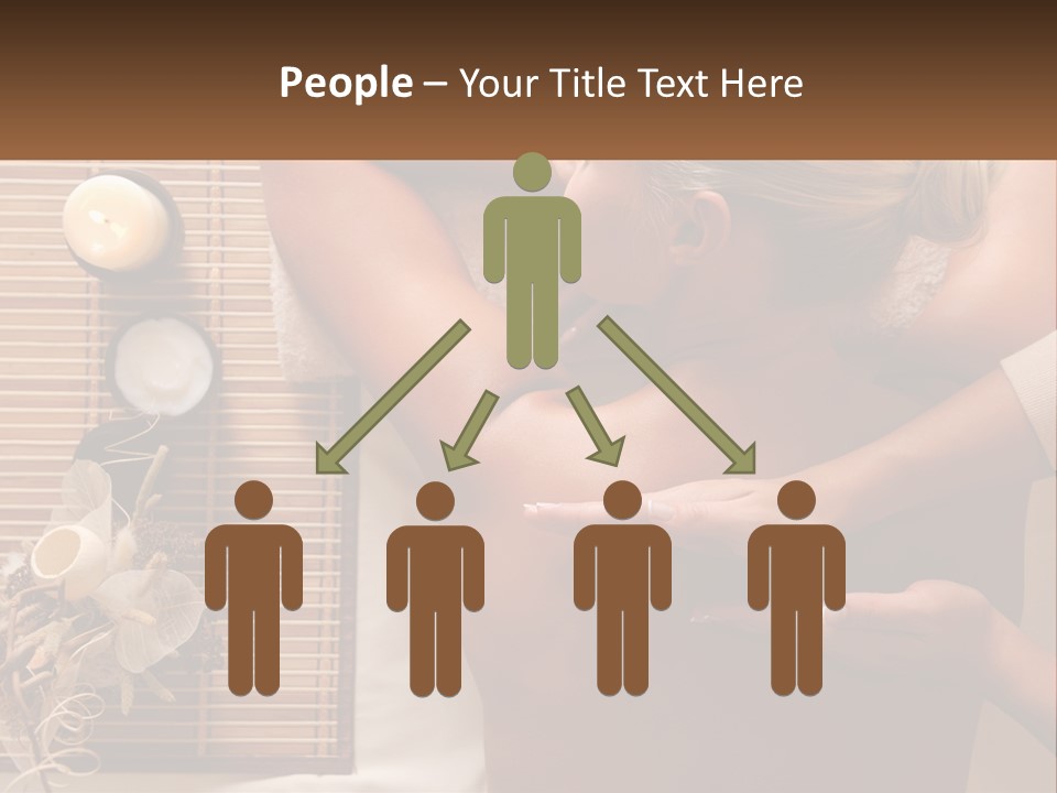 Peaceful Coastal Elderly PowerPoint Template