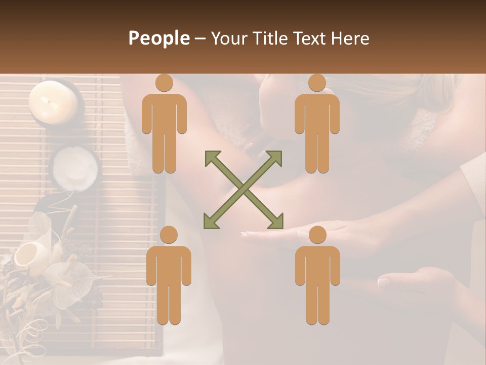 Peaceful Coastal Elderly PowerPoint Template