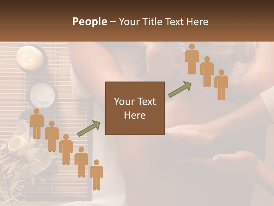 Peaceful Coastal Elderly PowerPoint Template