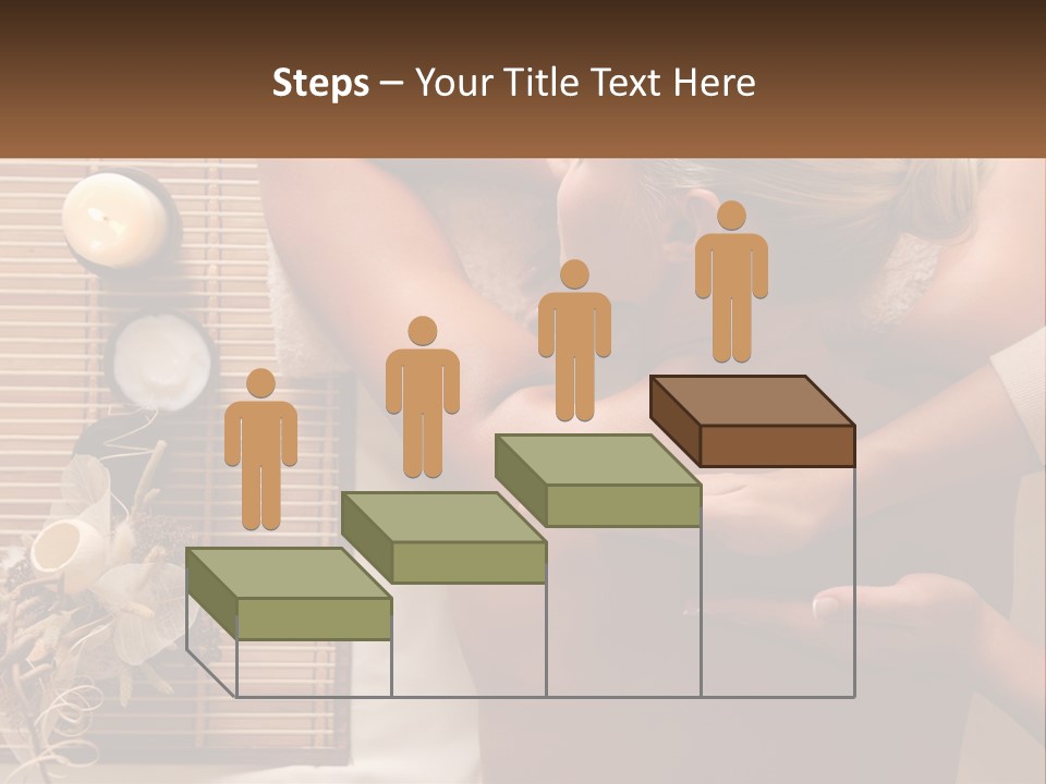 Peaceful Coastal Elderly PowerPoint Template