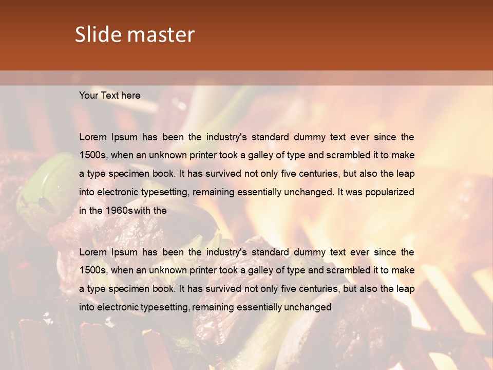 Wellness Older White PowerPoint Template