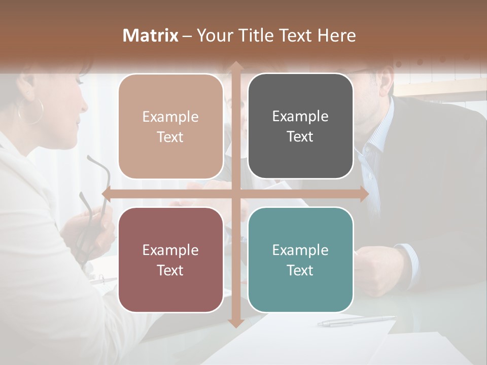 Retirement Coastal Sunset PowerPoint Template