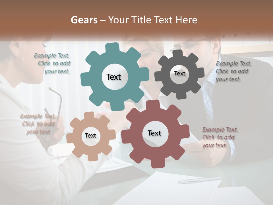 Retirement Coastal Sunset PowerPoint Template