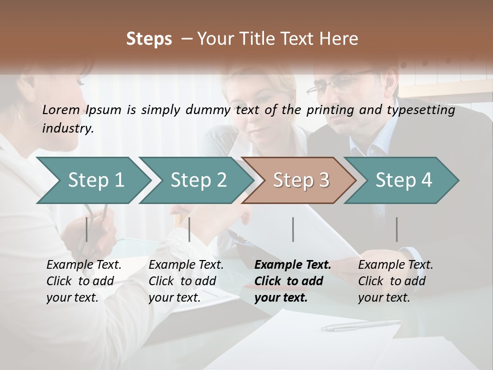 Retirement Coastal Sunset PowerPoint Template