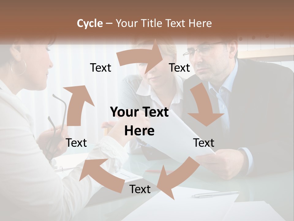 Retirement Coastal Sunset PowerPoint Template