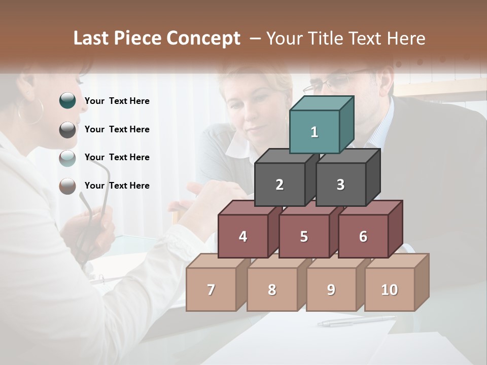 Retirement Coastal Sunset PowerPoint Template