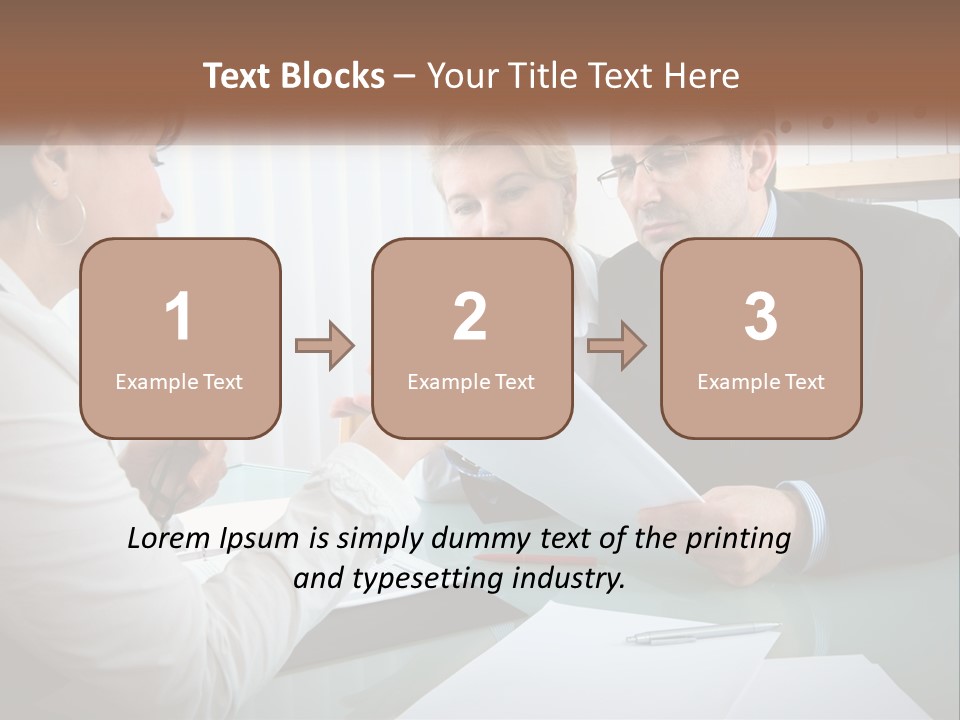 Retirement Coastal Sunset PowerPoint Template