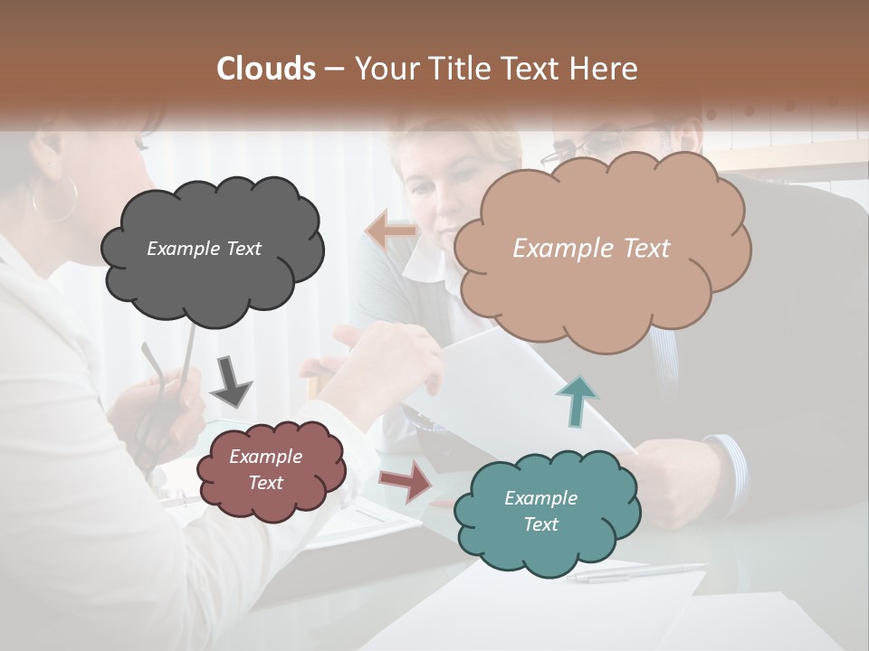 Retirement Coastal Sunset PowerPoint Template