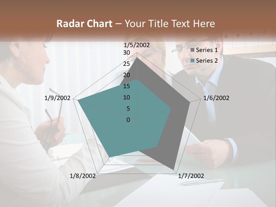 Retirement Coastal Sunset PowerPoint Template
