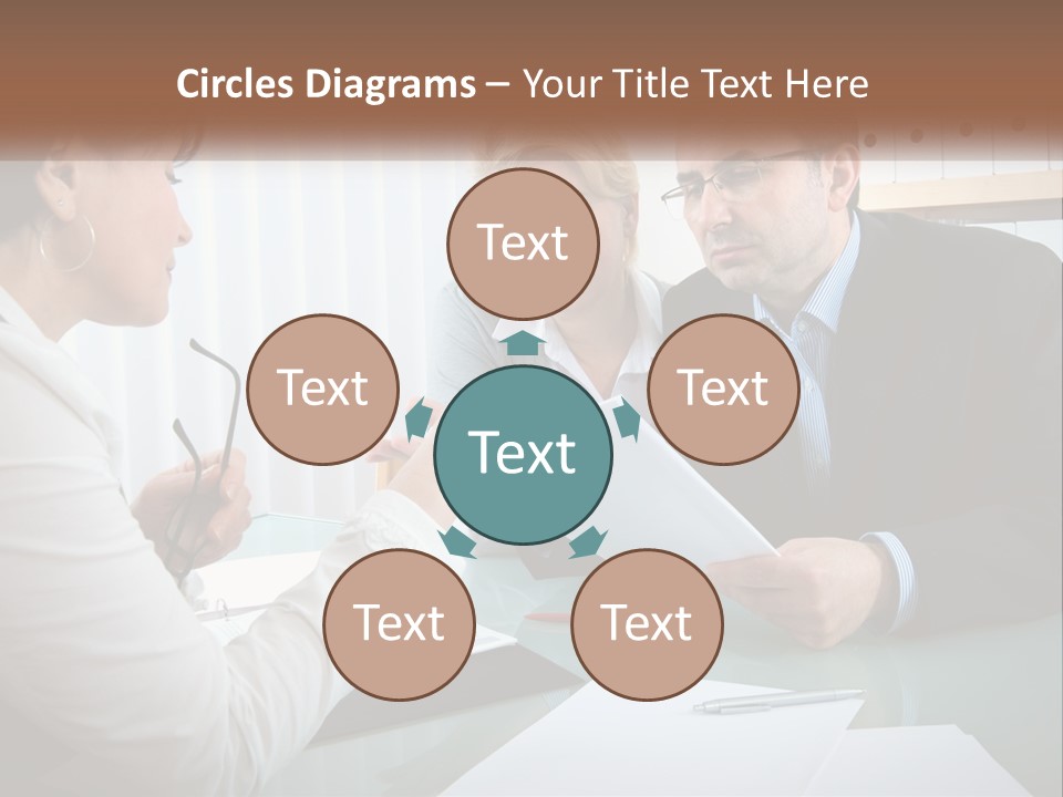 Retirement Coastal Sunset PowerPoint Template