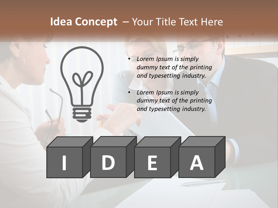 Retirement Coastal Sunset PowerPoint Template