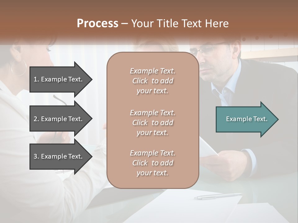 Retirement Coastal Sunset PowerPoint Template