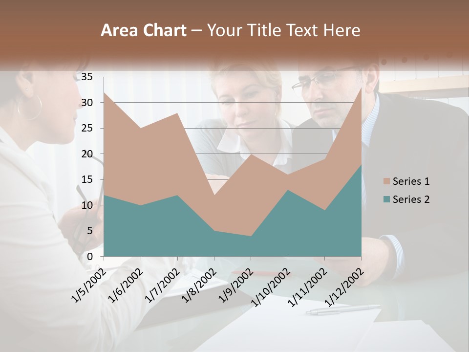 Retirement Coastal Sunset PowerPoint Template