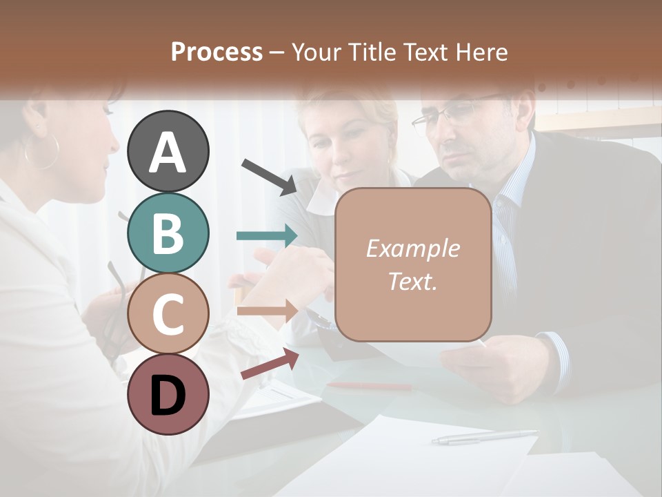 Retirement Coastal Sunset PowerPoint Template