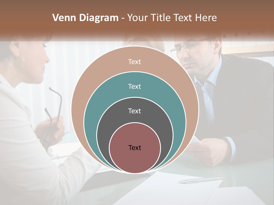 Retirement Coastal Sunset PowerPoint Template