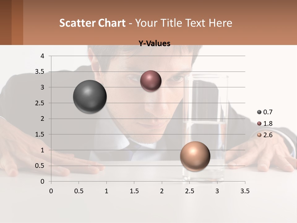 Elderly Sunrise White PowerPoint Template