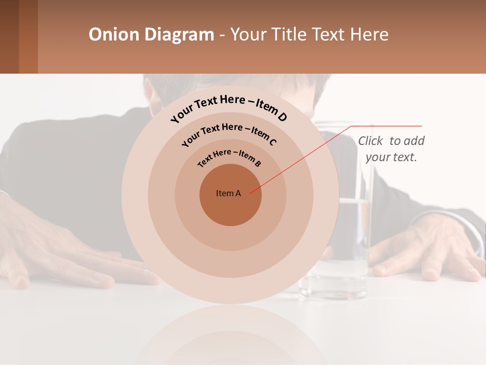 Elderly Sunrise White PowerPoint Template