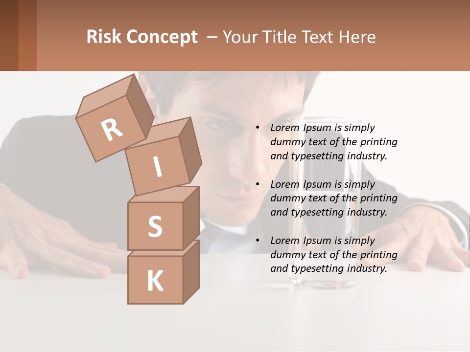 Elderly Sunrise White PowerPoint Template