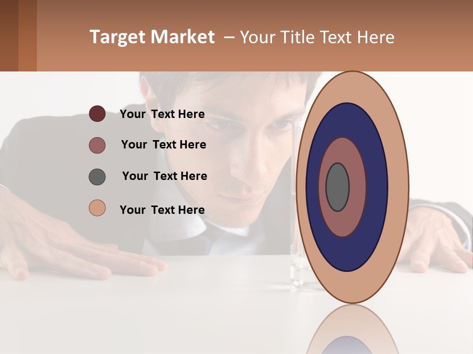 Elderly Sunrise White PowerPoint Template