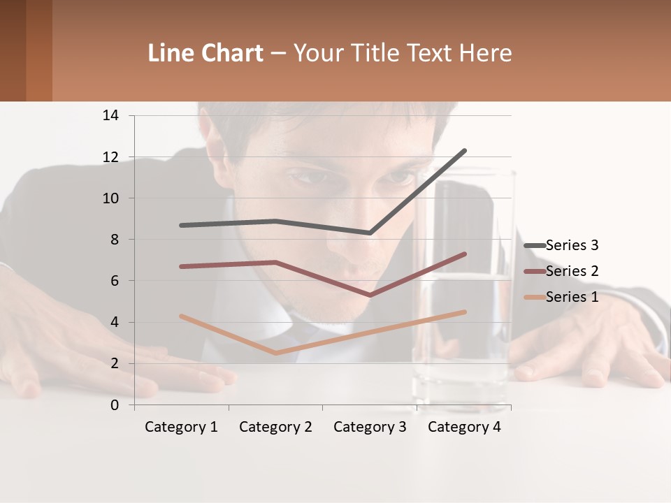 Elderly Sunrise White PowerPoint Template