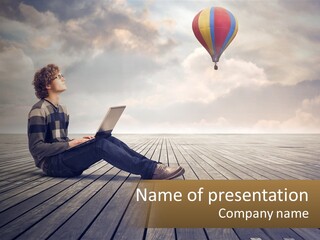 Parent Lifestyle Sunset PowerPoint Template