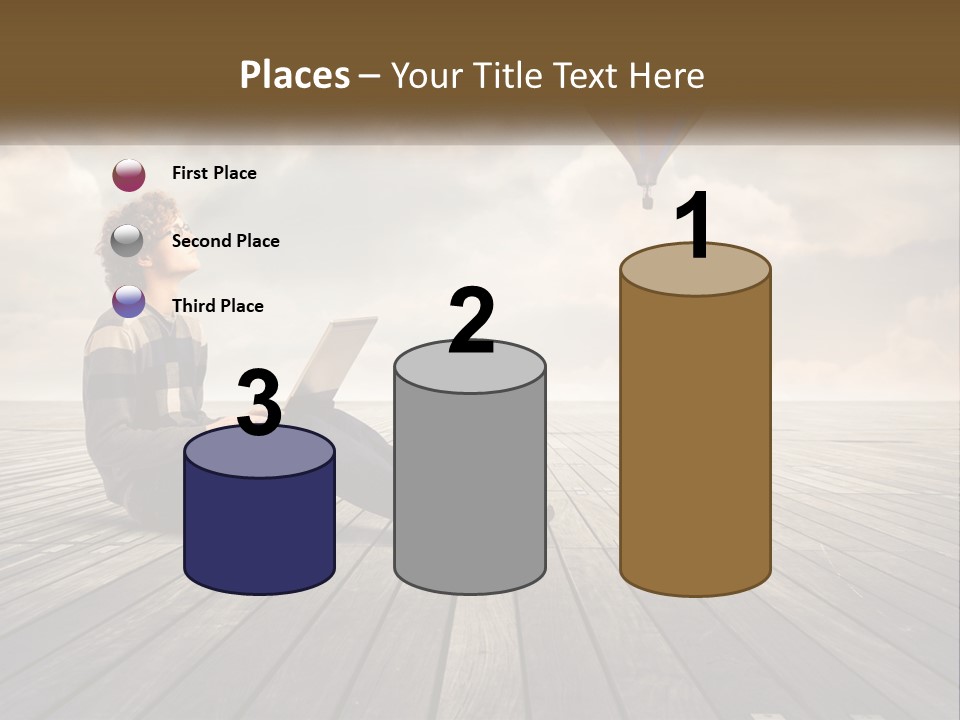 Parent Lifestyle Sunset PowerPoint Template