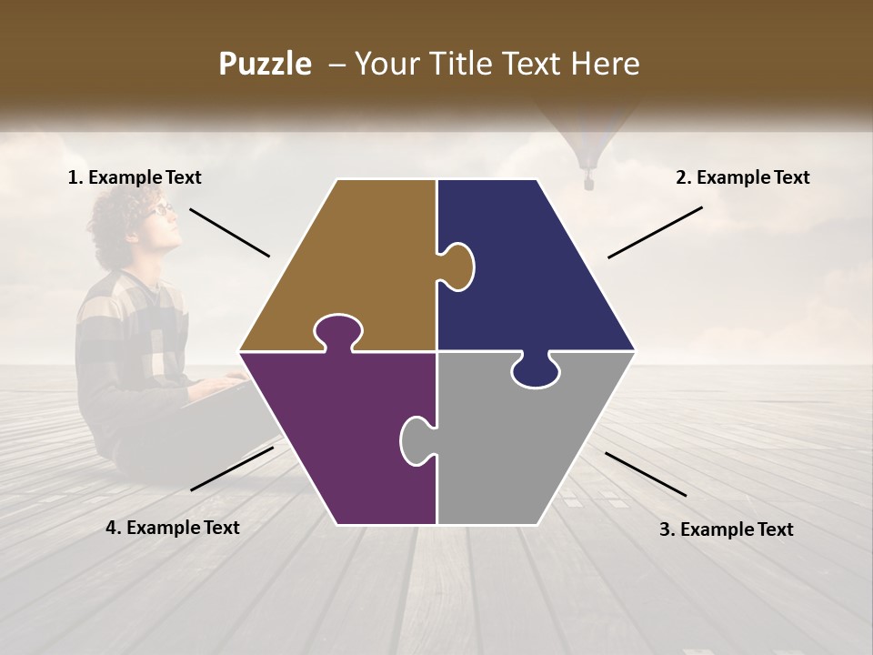 Parent Lifestyle Sunset PowerPoint Template