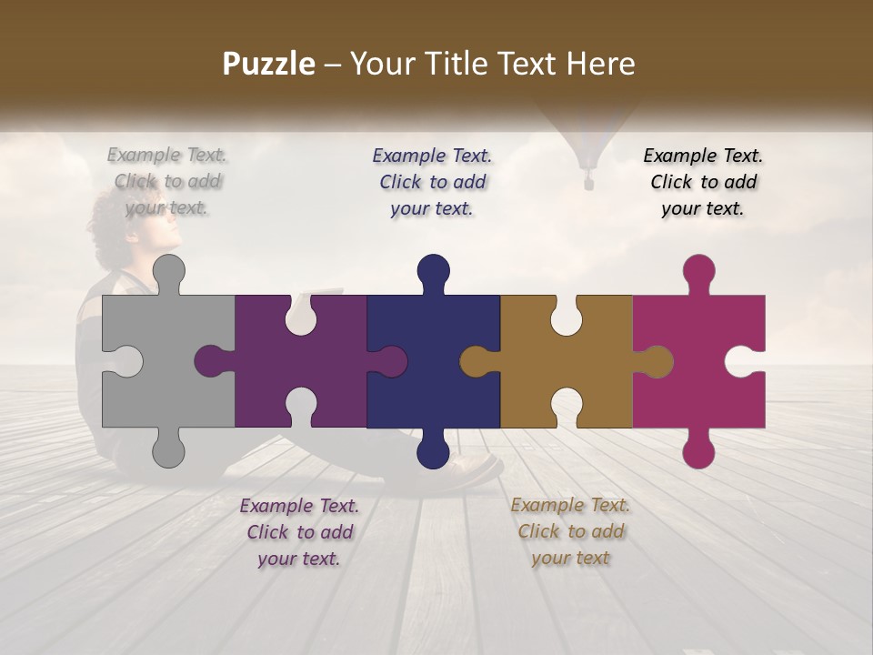 Parent Lifestyle Sunset PowerPoint Template