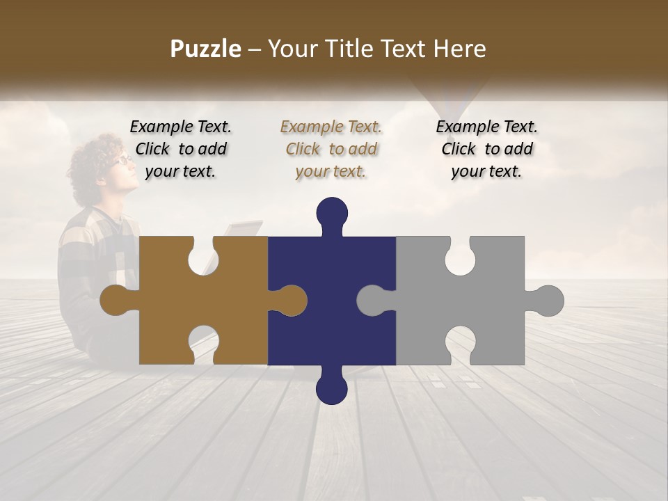 Parent Lifestyle Sunset PowerPoint Template