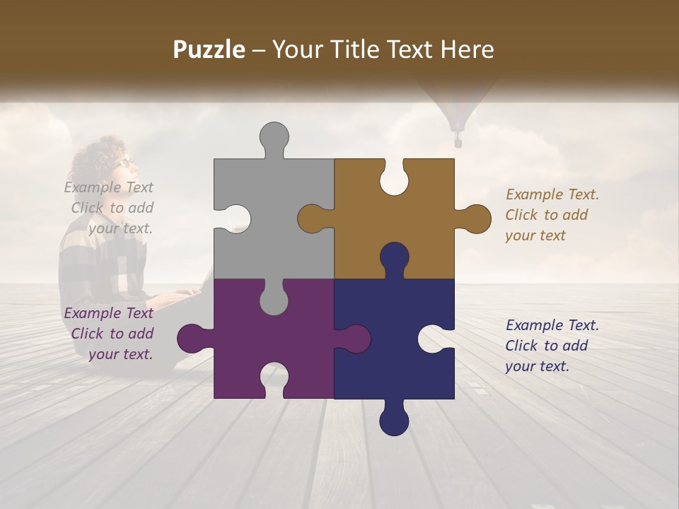 Parent Lifestyle Sunset PowerPoint Template